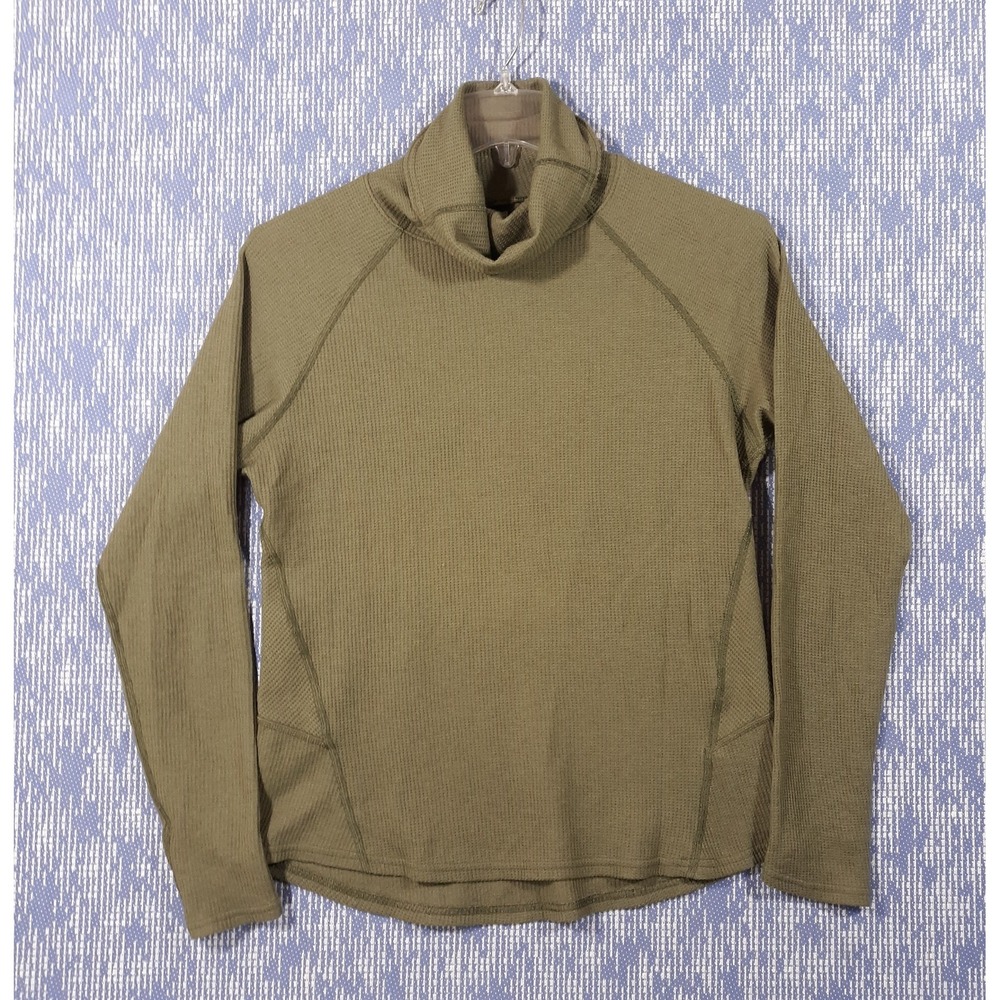 Kuhl Sweater Womens Medium Green Knit Outdoor‎ Hiking Pullover